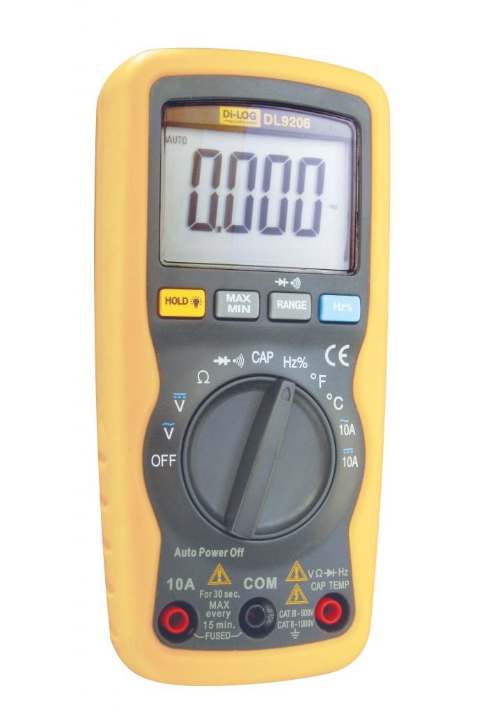 9206 0000 DiLOG Digital Multimeter, Compact Innovative Tools